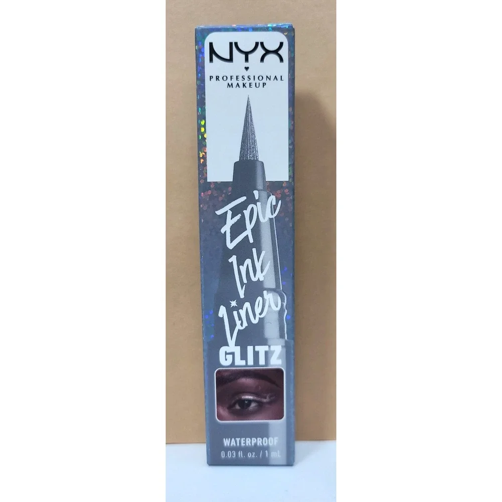 NYX Epic Ink Liner Glitz Flashy Flare‎ EILG04 Waterproof Metallic Eyeliner 1ml